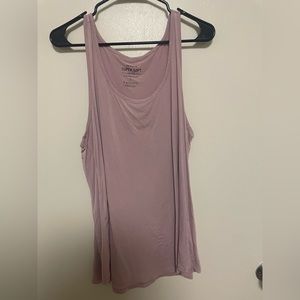 Super Soft Scoop Neck Layering Tank light pink/mauve, size 1